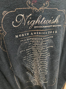 (XL) Nightwish 2015 band tee