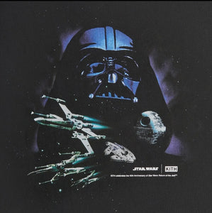 Kith x STAR WARS Darth Vader Space Poster Vintage tee