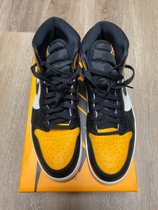 Air Jordan  AIR JORDAN 1 RETRO HIGH OG 'YELLOW TOE' (USED)