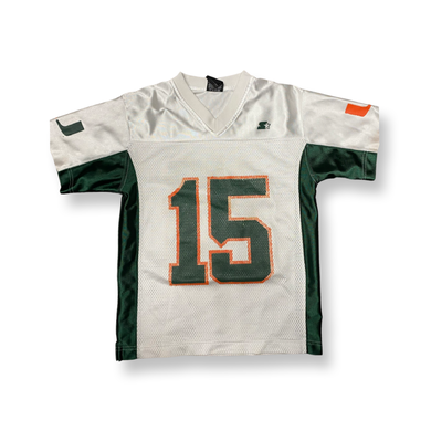 (8/10) 2000s Starter Miami Hurricanes Jersey