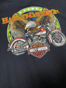 (2XL) Harley Eagle Tee