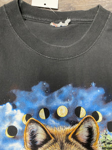 (XL) 2000s Vintage Wolf animal tee