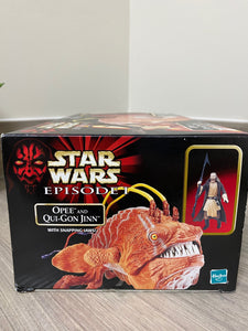 STAR WARS EPISODE I COLLECTIBLE ' OPEE AND QUI-GON JINN'