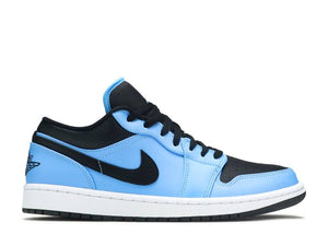 AIR JORDAN 1 LOW 'UNIVERSITY BLUE BLACK'