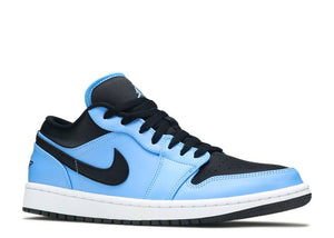 AIR JORDAN 1 LOW 'UNIVERSITY BLUE BLACK'