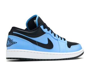 AIR JORDAN 1 LOW 'UNIVERSITY BLUE BLACK'