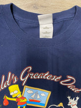 Load image into Gallery viewer, (XL) Simpsons Worlds greatest dad tee