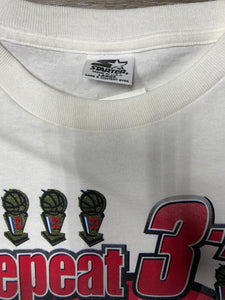 (XL) 90s Chicago Bulls 3 Peat tee