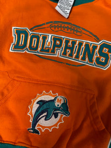 VINTAGE MIAMI DOLPHINS SWEATER (XS 4/5)