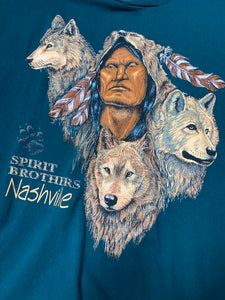 90s Vintage Nashville Indian tribe tee