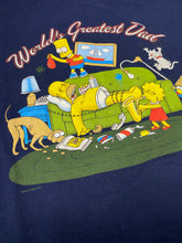 Load image into Gallery viewer, (XL) Simpsons Worlds greatest dad tee